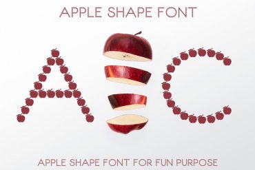Apple Shape Free Font Download