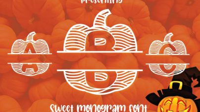 free pumpkin font for halloween